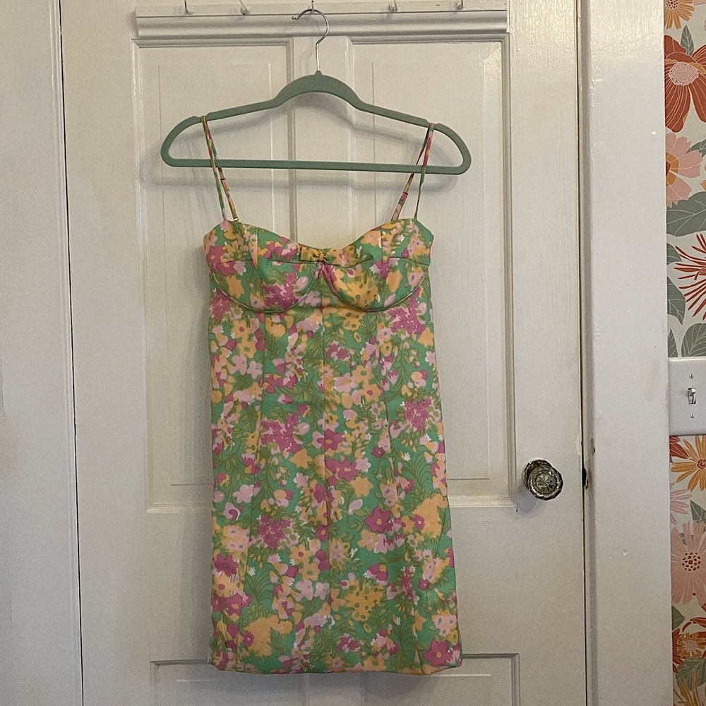 With Jean Dolce Dress in Honeysuckle